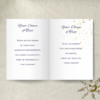 Celestial Wedding Order of Service - Image 2